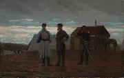 Officers at Camp Benton Winslow Homer